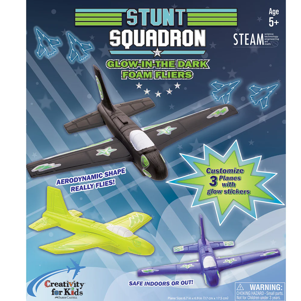 Stunt Squadron™ Glow-in-the-Dark Foam Fliers - Image 6