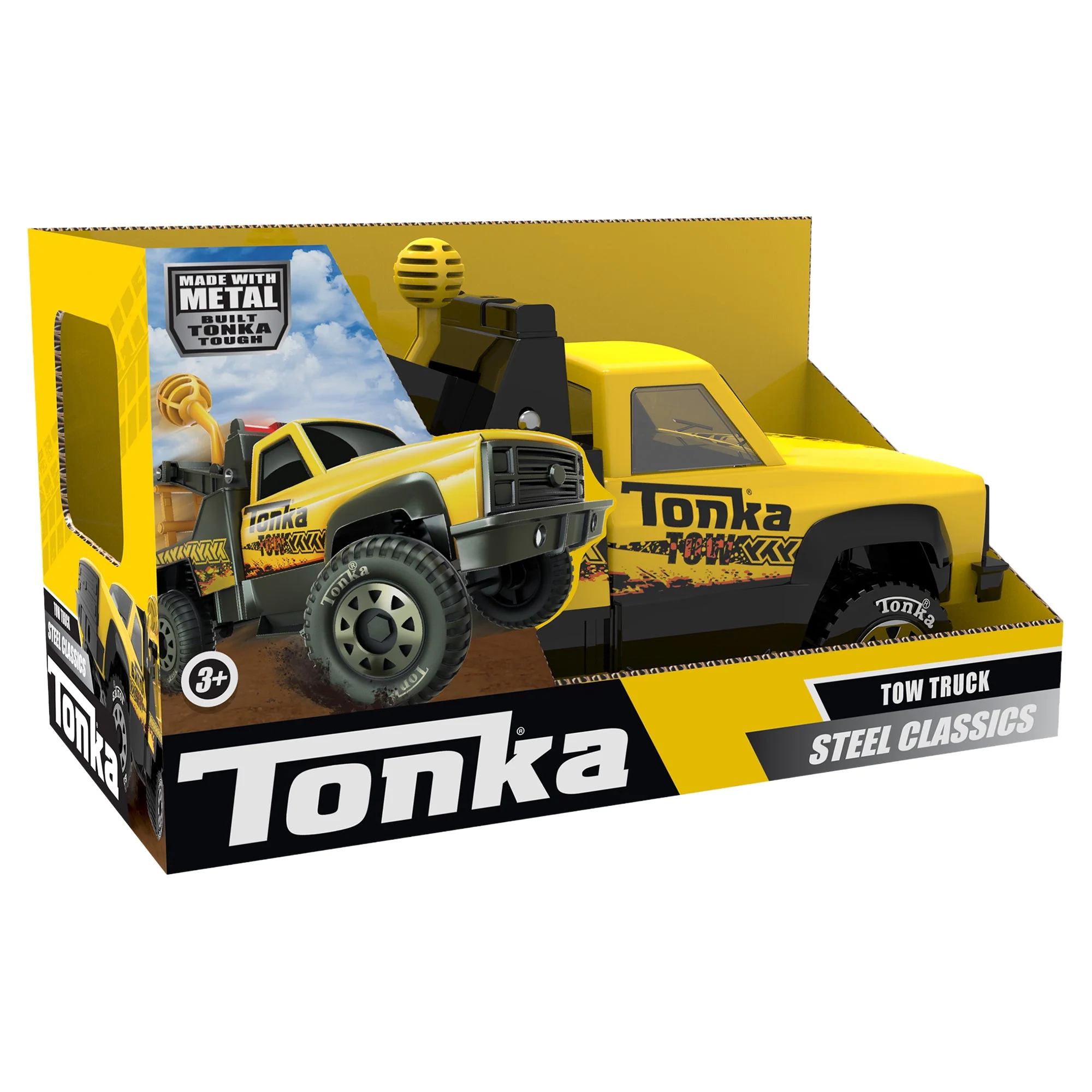 Tonka 12.5" Steel Classics Tow Truck - Image 2