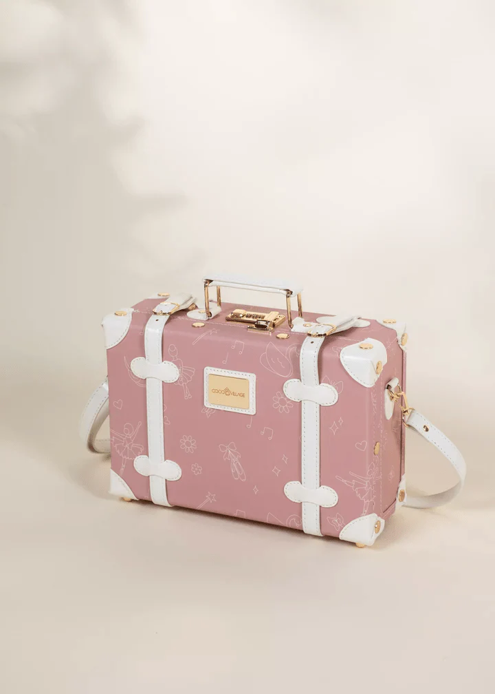 Vegan Leather Play Suitcase Ballerina