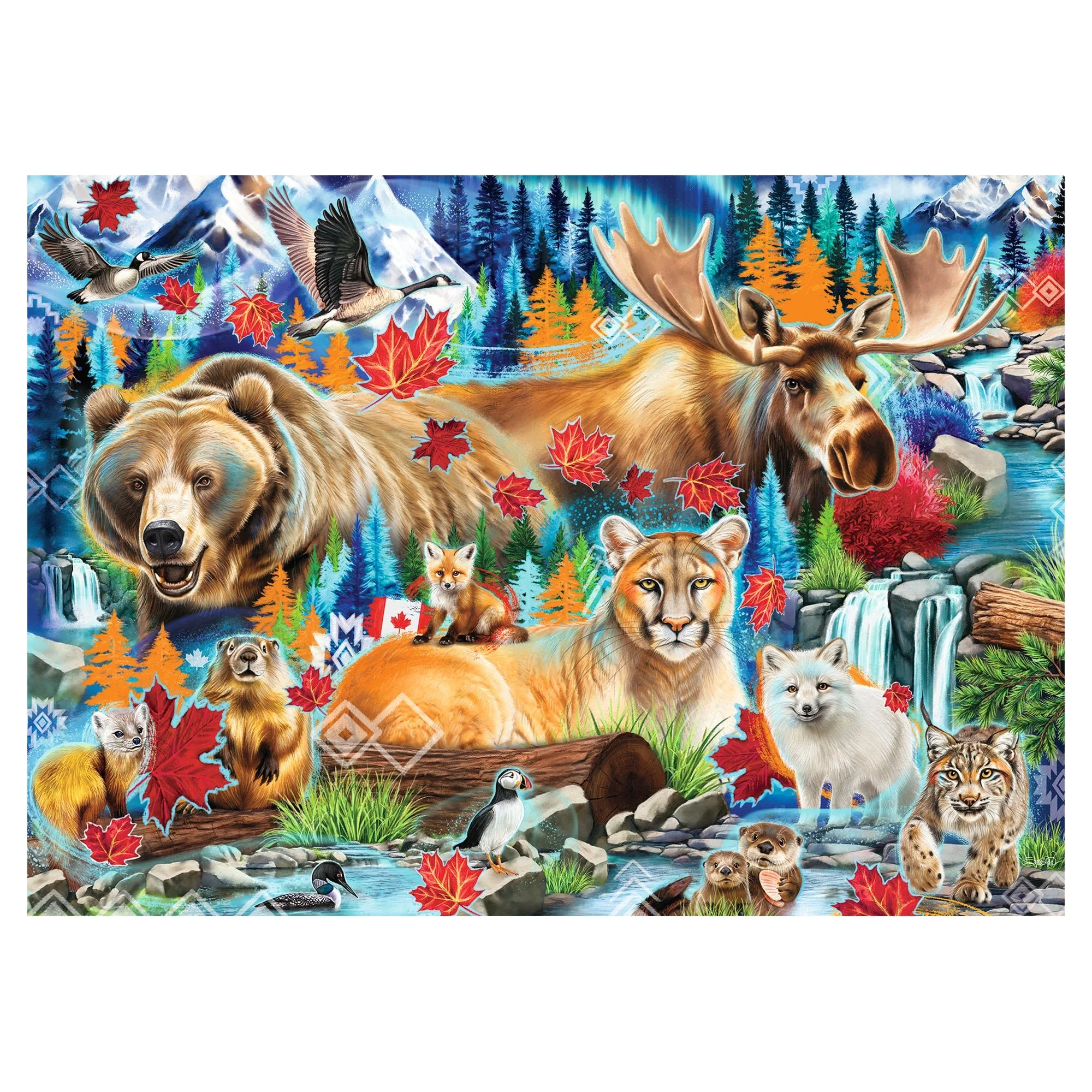 Wild Canada 1000 Pc Puzzle - Image 2