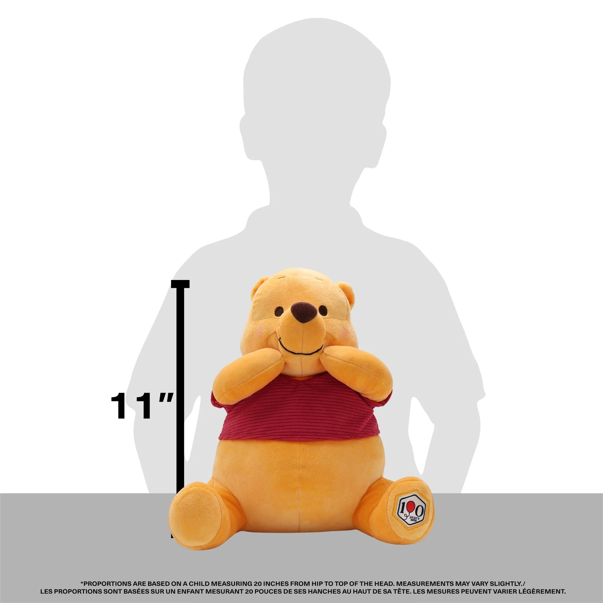 Winnie The Pooh 100th Anniversary Plush - Image 2