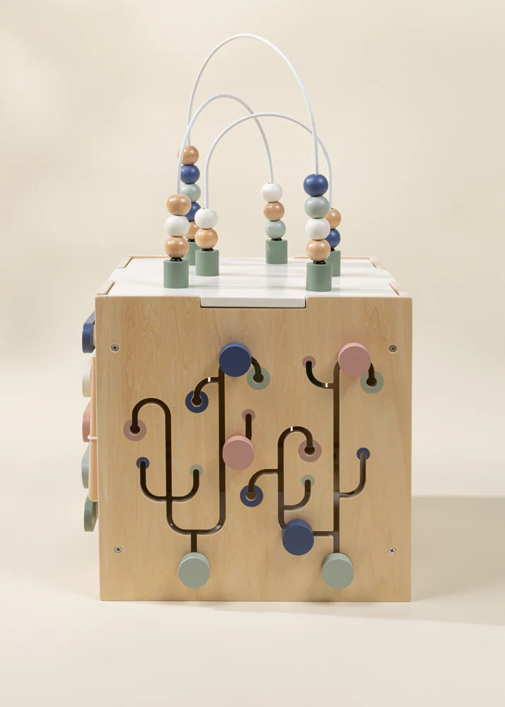 Coco Village Wooden Activity Cube - Image 10