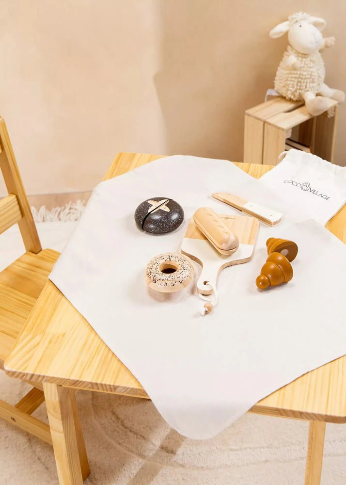 Coco Village Wooden bakery playset - Image 6