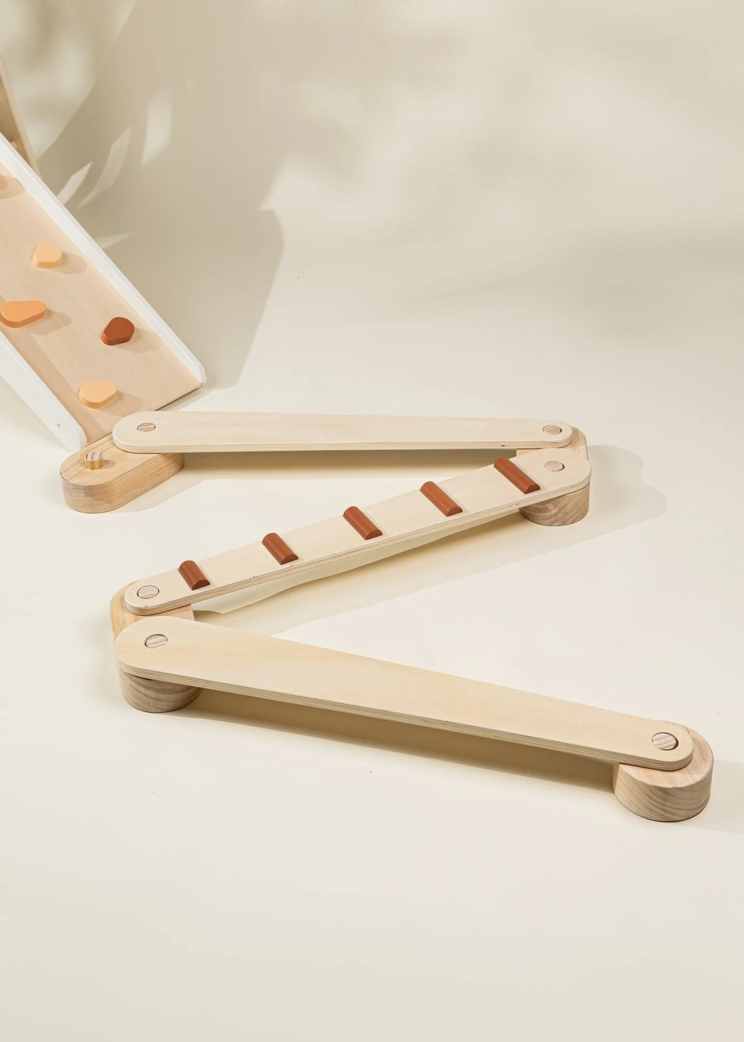 Wooden Balance Beams Set - Stripes