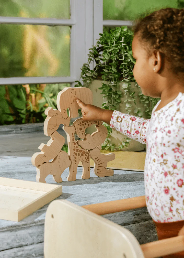 Coco Village Wooden Balance Puzzle - Safari(8 pcs) - Image 4
