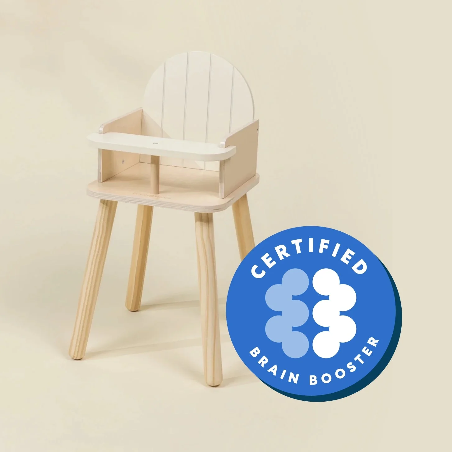 Wooden Doll High Chair