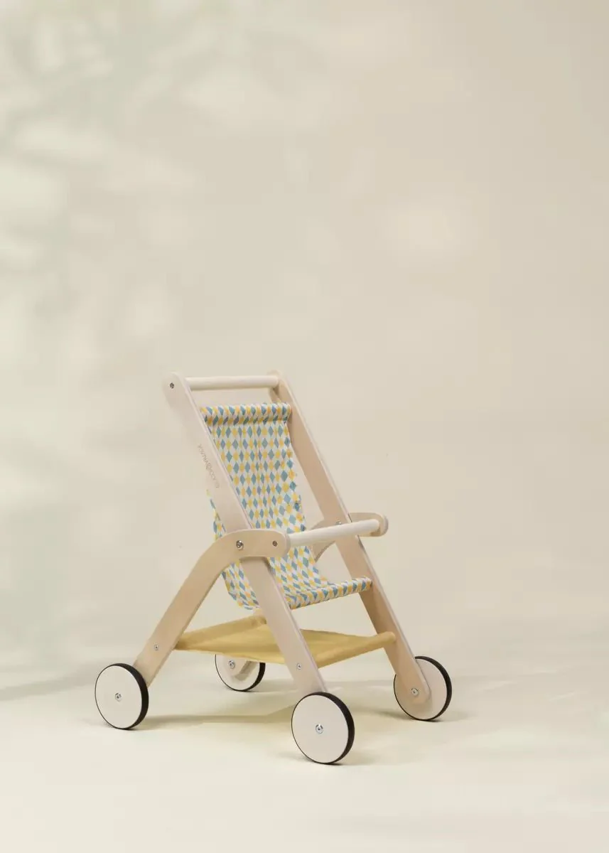 Wooden Doll Stroller - Image 2