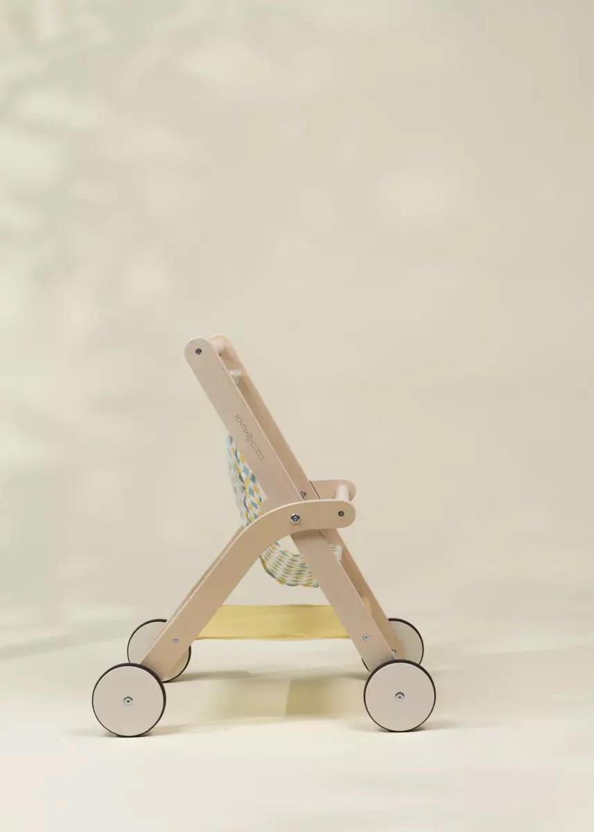 Wooden Doll Stroller - Image 4