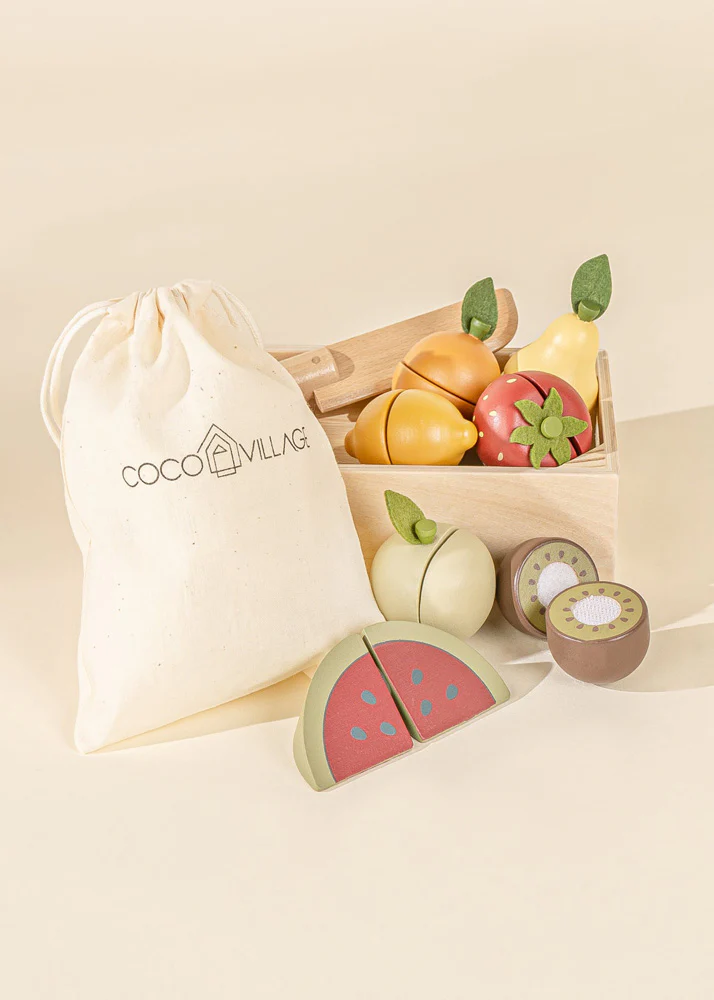 Coco Village Wooden Fruits playset - Image 3