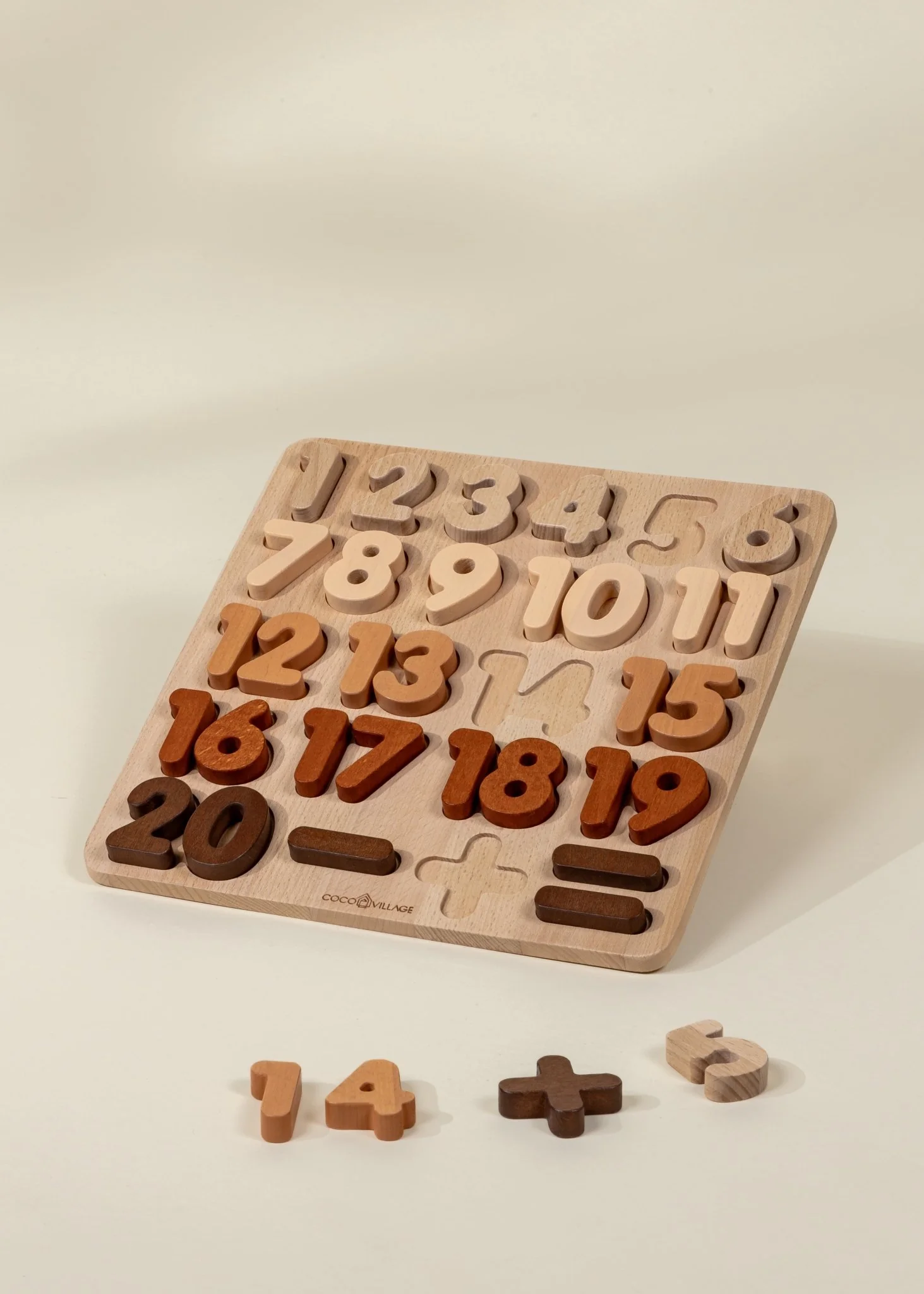 Coco Village Wooden Numbers Set