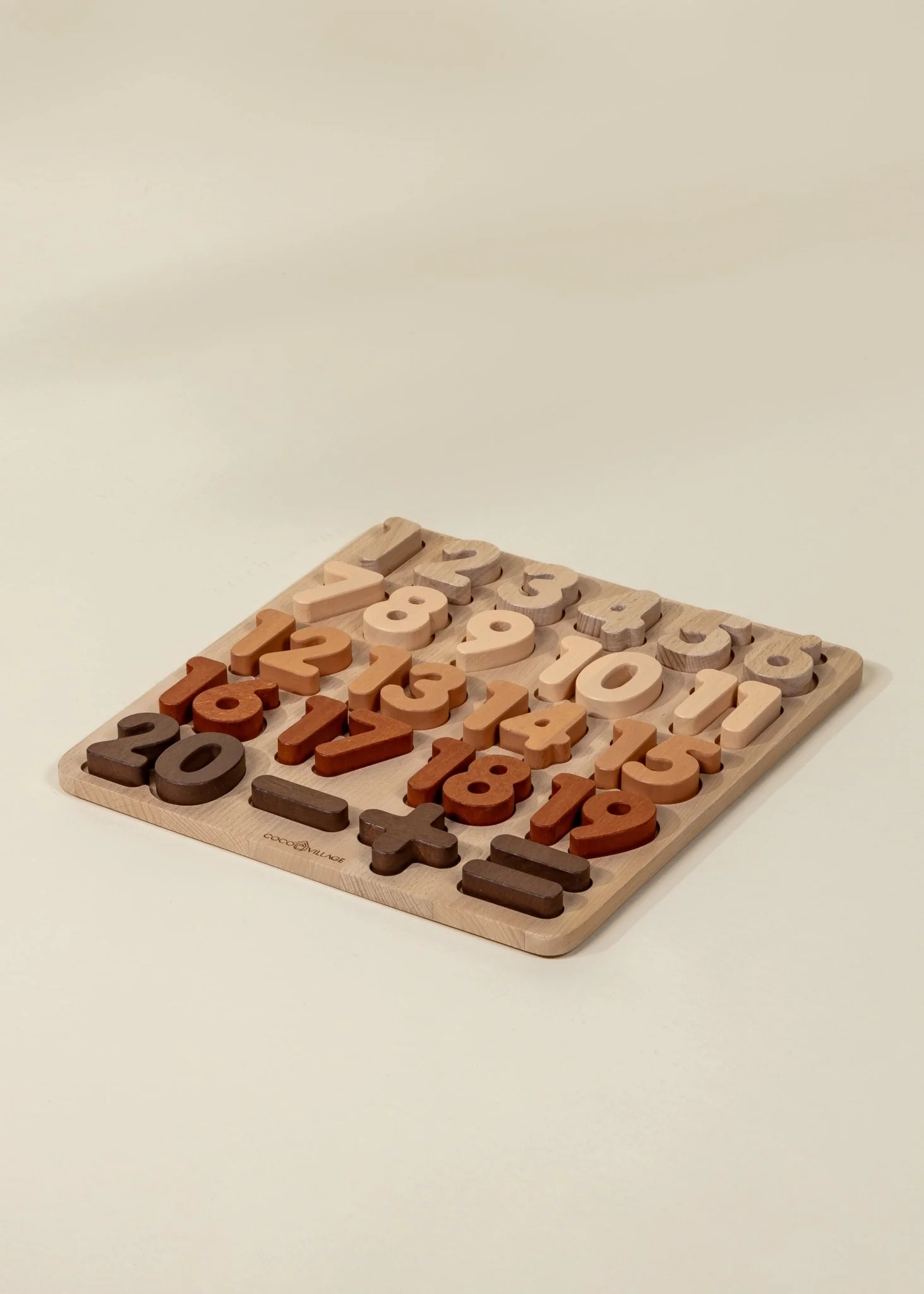Coco Village Wooden Numbers Set - Image 2