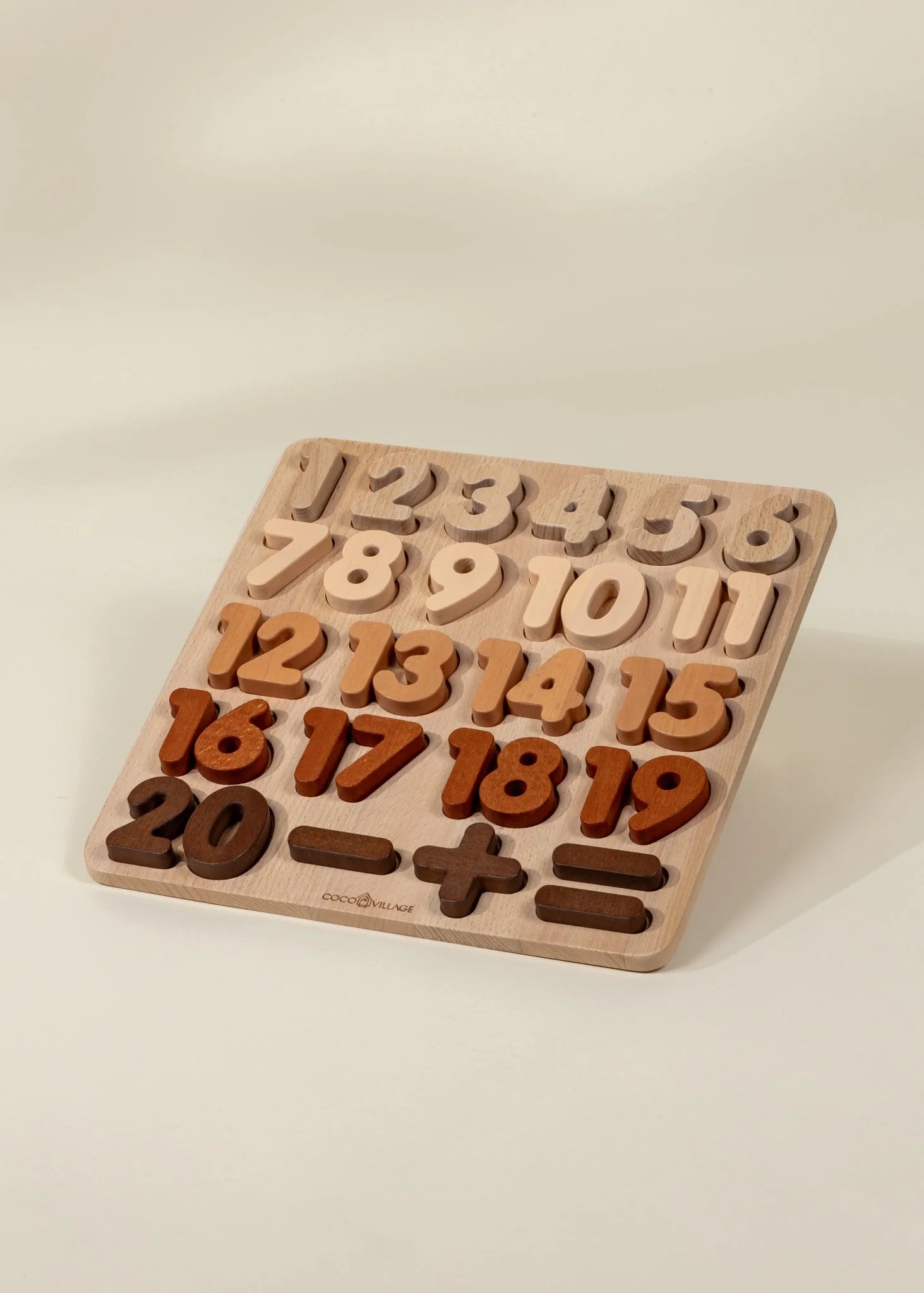 Coco Village Wooden Numbers Set - Image 3