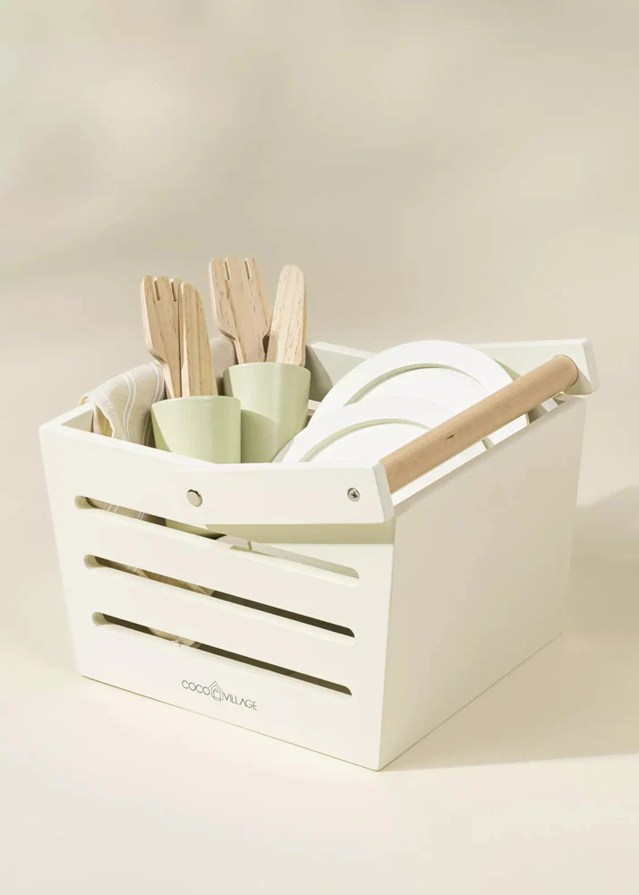 Coco Village Wooden Picnic Playset and Accessories - Image 11