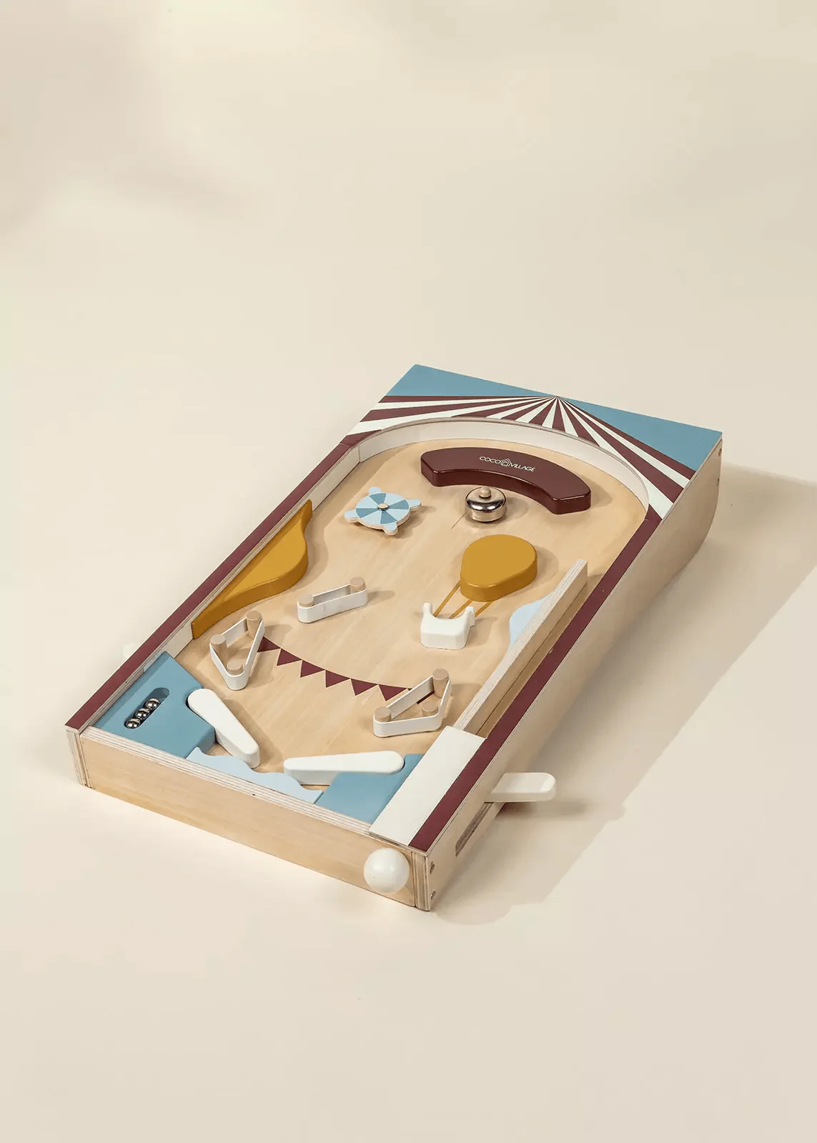 Coco Village Wooden Play Pinball Machine - Image 2