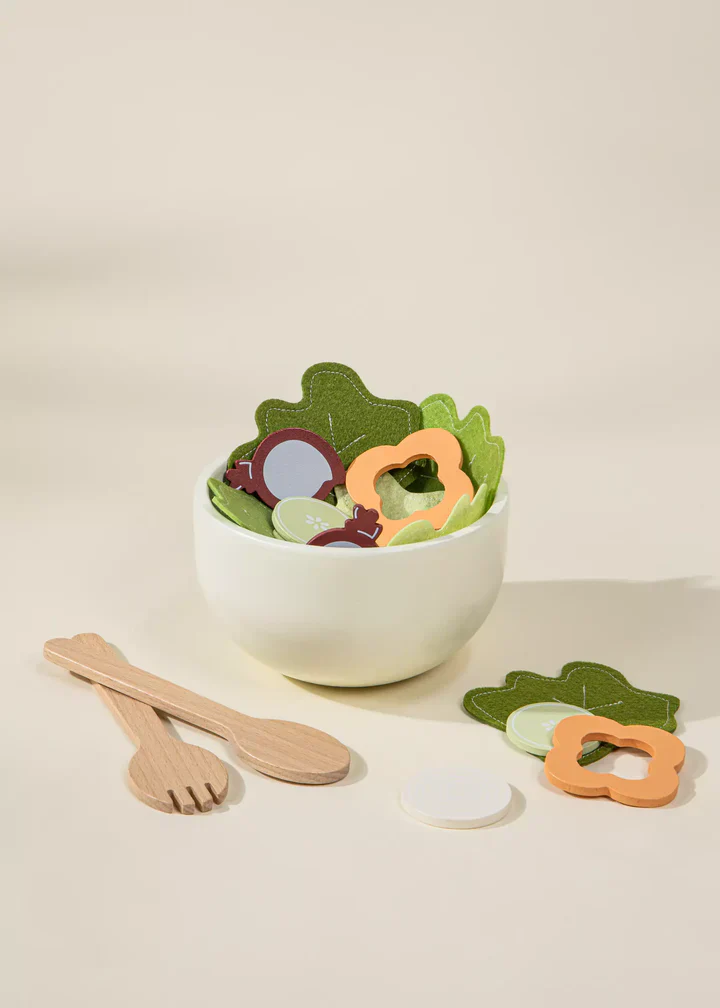 Coco Village Wooden Salad Playset - Image 2