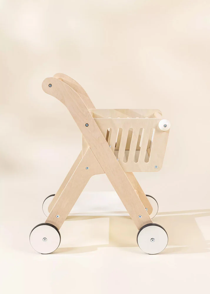Coco Village Wooden Shopping Cart - Image 7