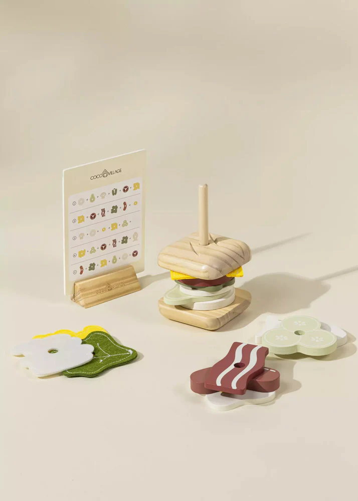 Coco Village Wooden Stackable Sandwich - Image 6
