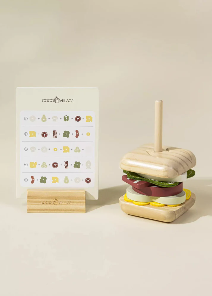 Coco Village Wooden Stackable Sandwich - Image 7