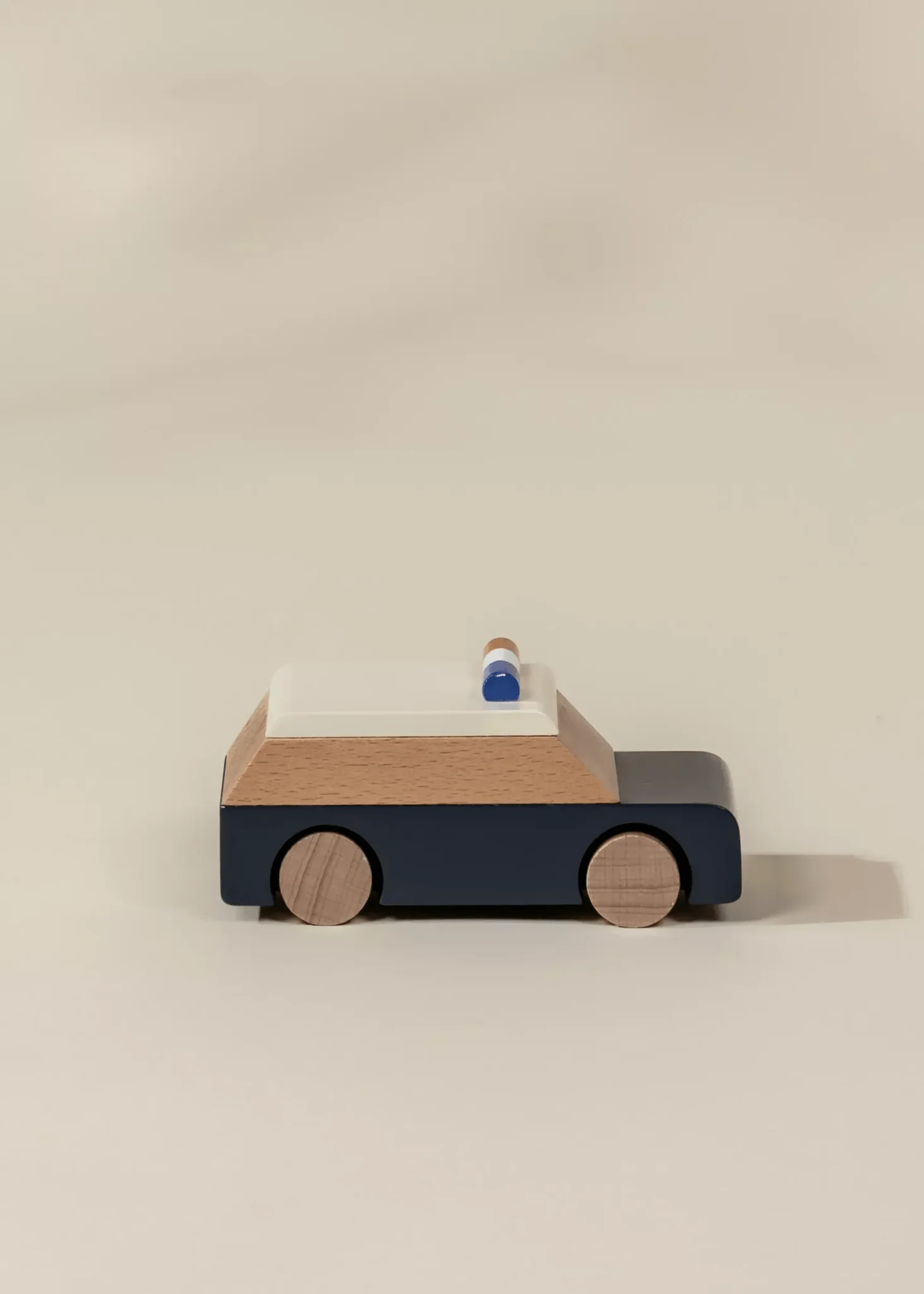 Coco Village Wooden Vehicle - Police Car - Image 2