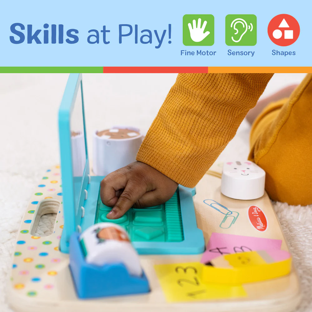 Melissa & Doug Work & Play Desktop Activity Board - Image 5